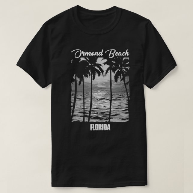 Ormond Beach Souvenir Florida Erinnerung T-Shirt (Design vorne)