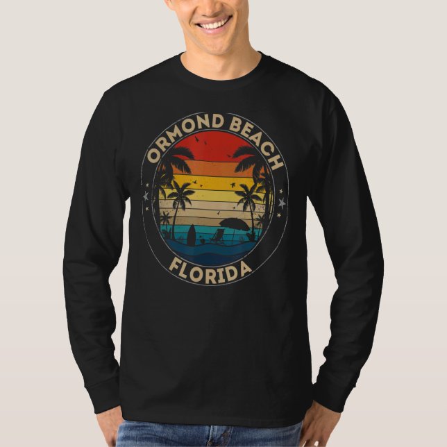 Ormond Beach Souvenir Florida Erinnerung T-Shirt (Vorderseite)