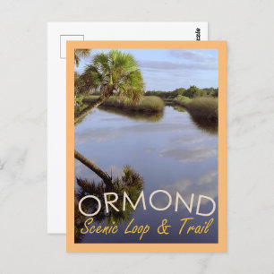 Ormond Landschaftlich Loop and Trail Postkarte