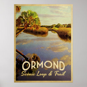 Ormond landschaftliche Schleife Poster