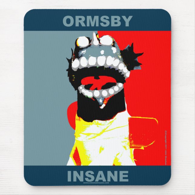 Ormsby Kampagnen-Art-Mausunterlage Mousepad (Vorne)