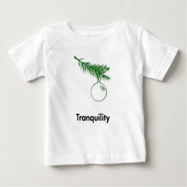 Ornamenstille Baby T-shirt