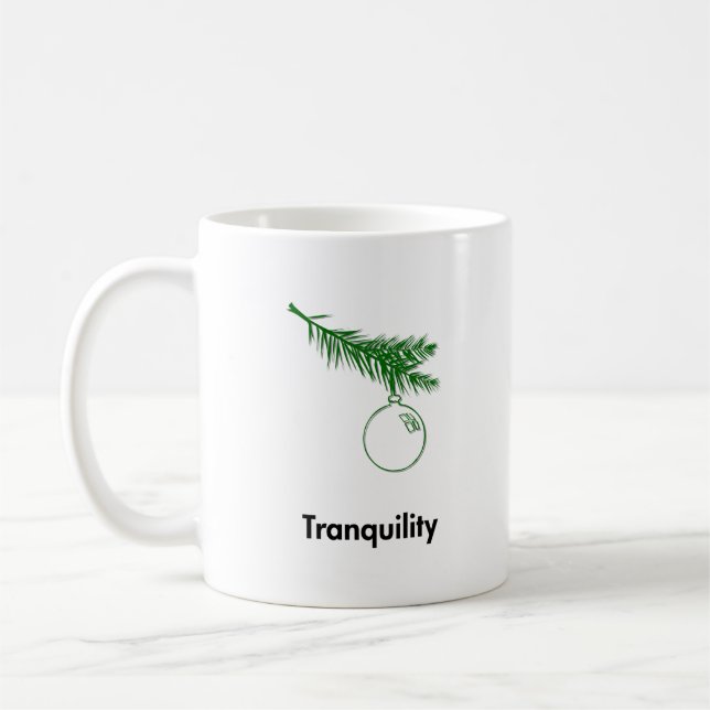 Ornamenstille Kaffeetasse (Links)
