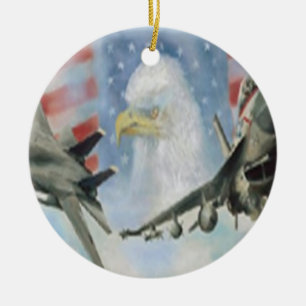 Ornament amerikanischer Militärflugzeuge