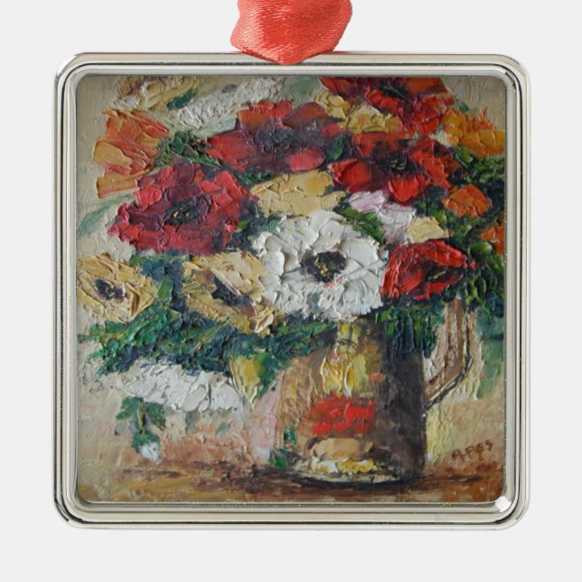 Ornament Ann Hayes Gemälde Blume Mix Delight (Vorne)