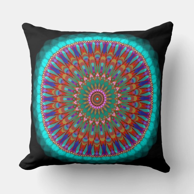 Ornament Art X Kissen (Vorderseite)