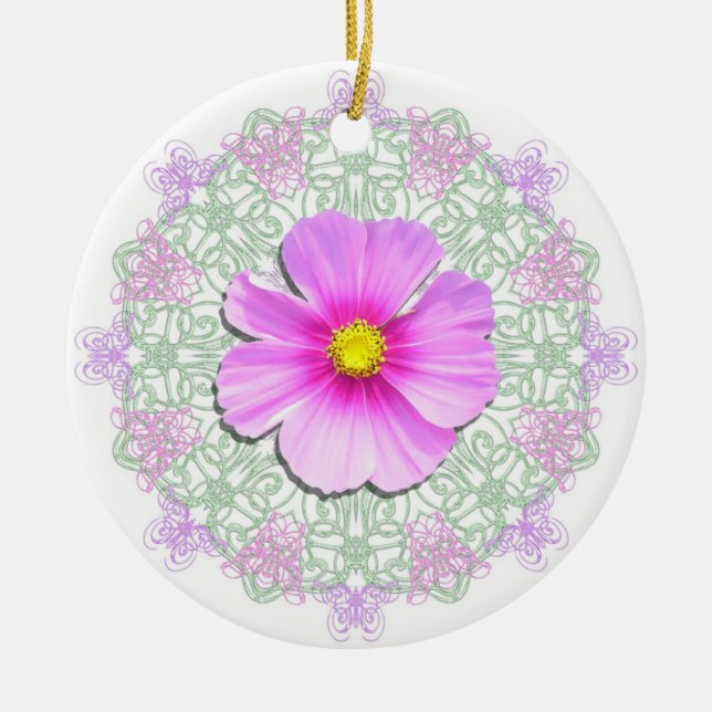 Ornament - Bi-Color-Cosmos an der Spitze (Vorne)