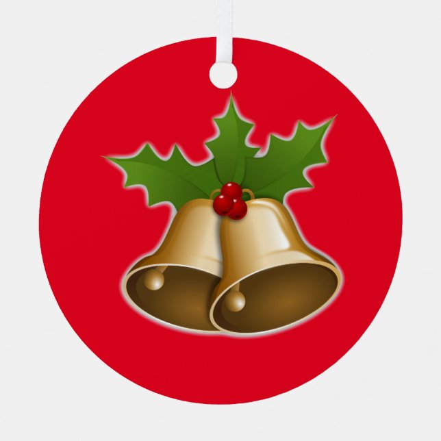 Ornament Christmas Aus Metall (Vorderseite)