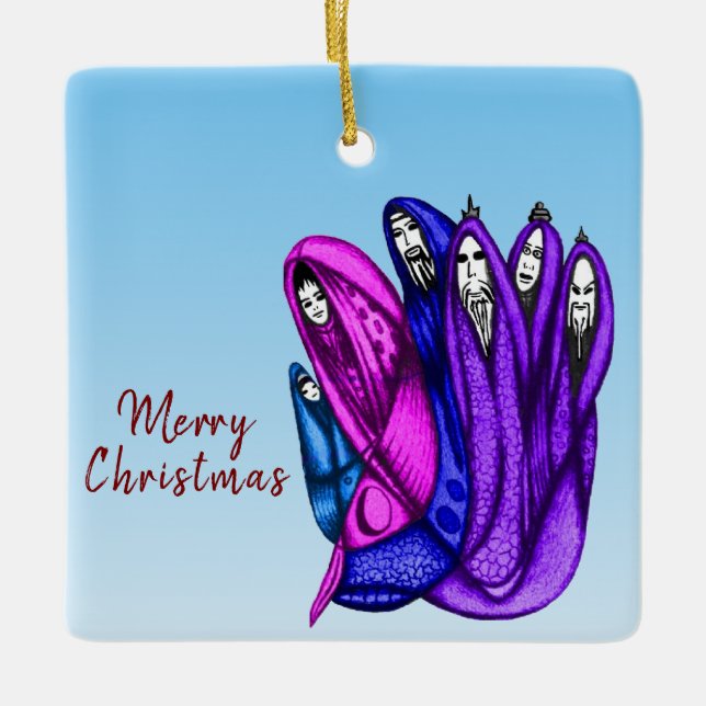 Ornament Christmas Three Wise Kings (Vorderseite)
