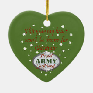 Ornament der Proud Army Girlfriend