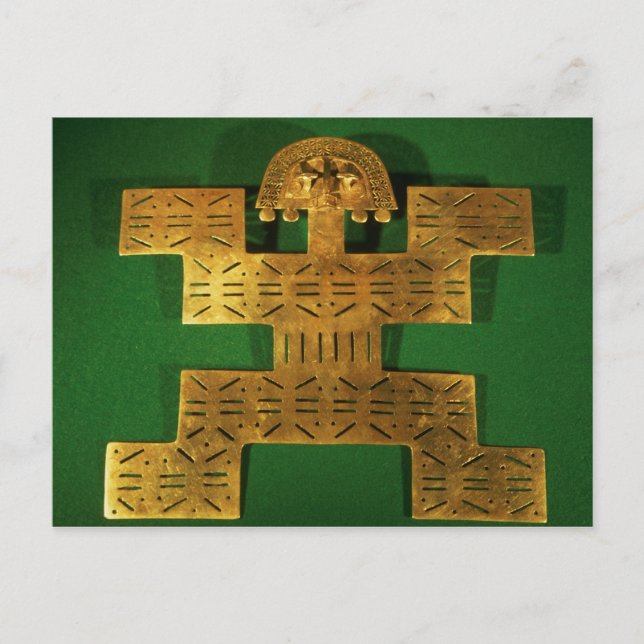 Ornament der Region Tolima Postkarte (Vorderseite)