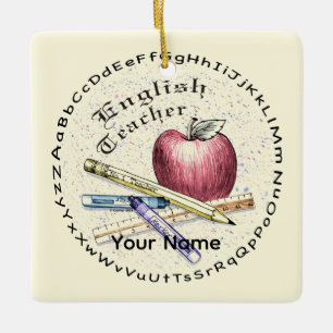 Ornament des Englischen Lehrers