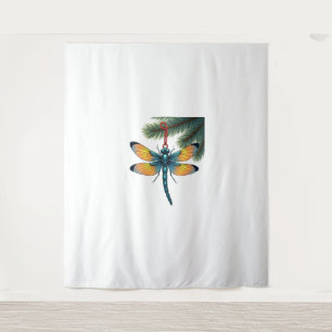 Ornament-Dragonfly Wandteppich