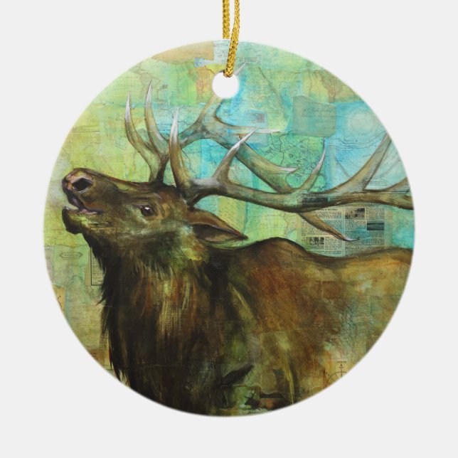 Ornament "Earl the Elk" (Vorne)
