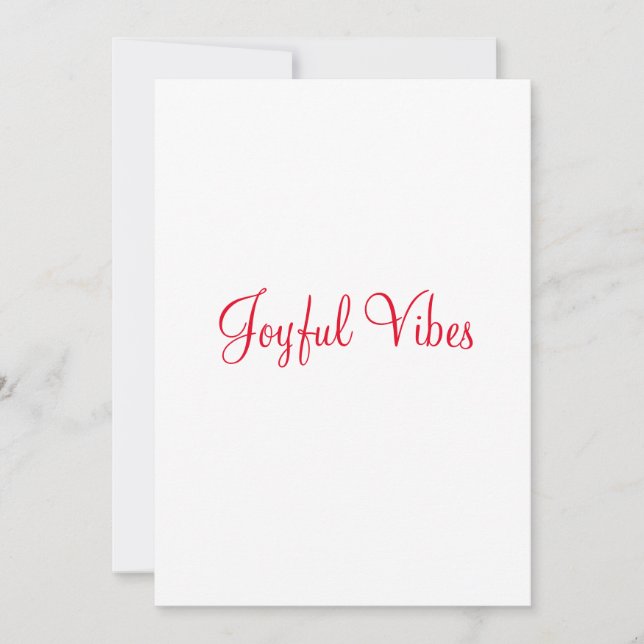 Ornament Einladung (Vorderseite)