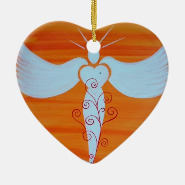 Ornament "Engel für Seelenpartner" (Vorne)