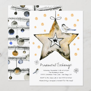 Ornament Exchange Swap Christmas Holiday Party Einladung
