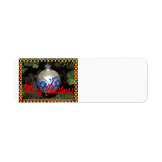 Ornament Frohe Weihnachtsmarke