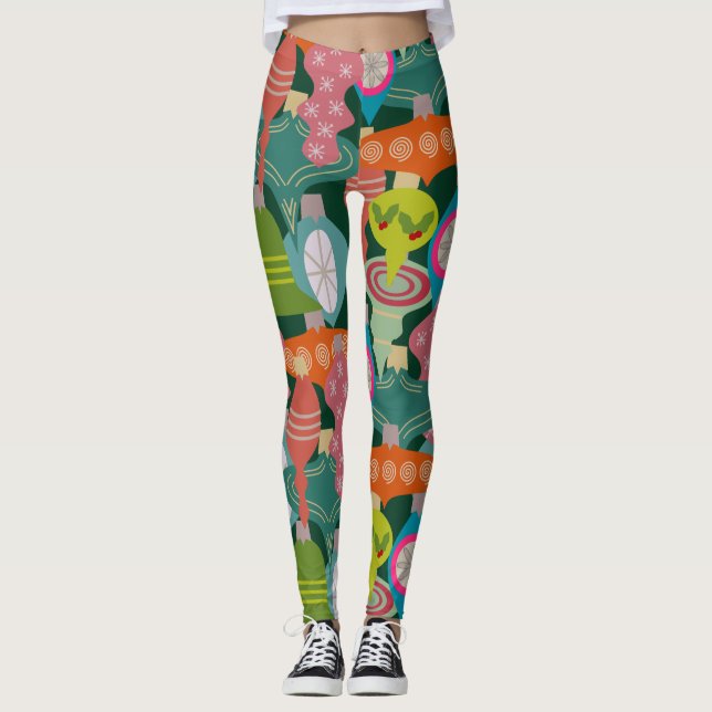 Ornament Jumble Leggings (Vorderseite)