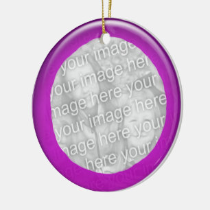 Ornament - lila Kugel