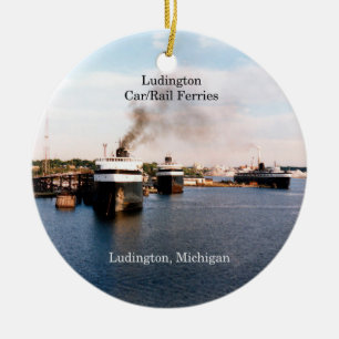 Ornament Ludington Car/Rail Ferries