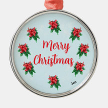 Ornament : Merry Christmas