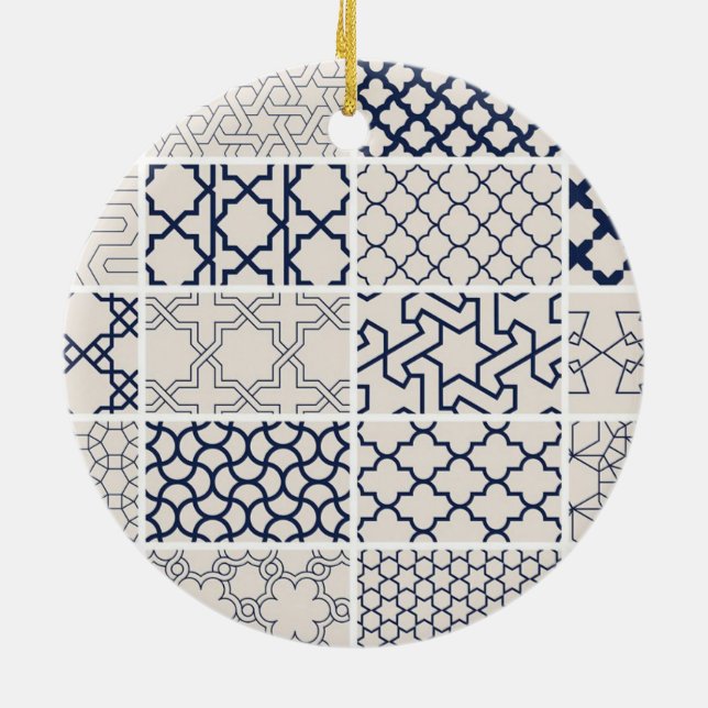 Ornament mit arabischem Muster (Hinten)