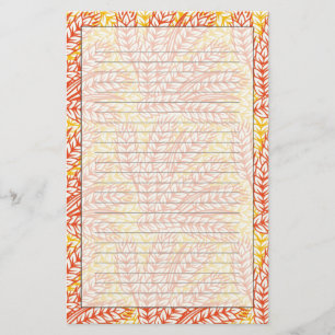 Ornament mit Weizenohren Briefpapier