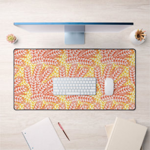 Ornament mit Weizenohren Schreibtischunterlage