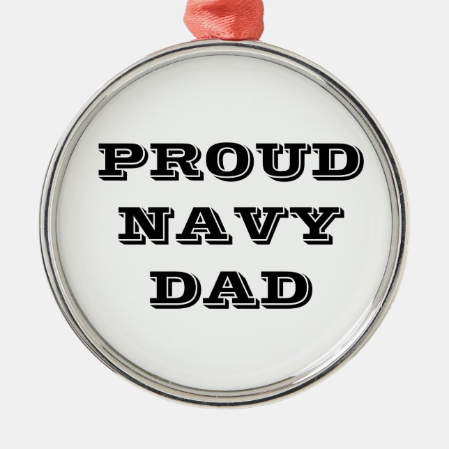 Ornament Proud Navy Vater (Vorne)