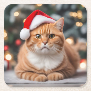 Ornament Rechteckiger Pappuntersetzer