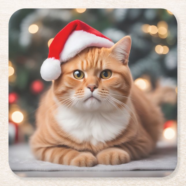 Ornament Rechteckiger Pappuntersetzer (Vorderseite)