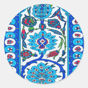 Ornament Runder Aufkleber