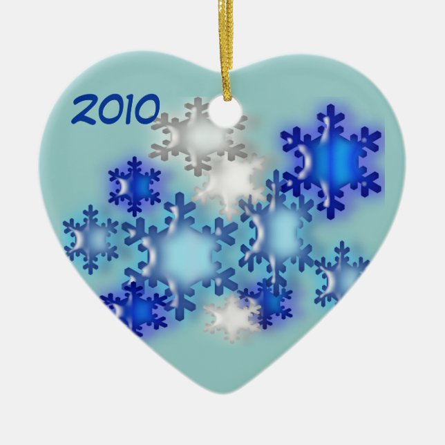 Ornament - Schneeflocken 201x (Vorne)