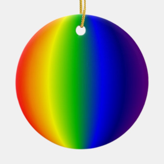 Ornament - Spherischer Regenbogen (Vorne)