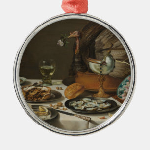 Ornament "Still Life with Turkey Pie" Aus Metall