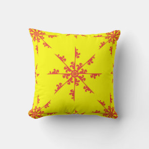 Ornament Swirl Muster Vintage Illustration abstrak Kissen