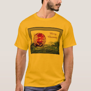 Ornament und Fraktal - Frohe Weihnachten T-Shirt