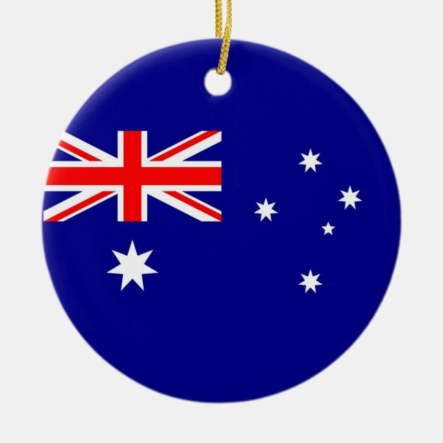 Ornament unter der Flagge Australiens (Vorne)