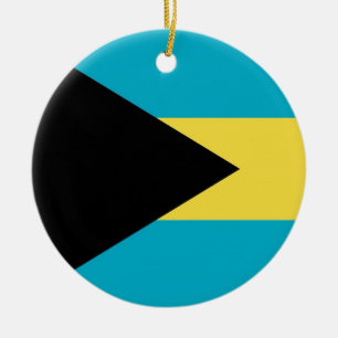 Ornament unter der Flagge Bahamas