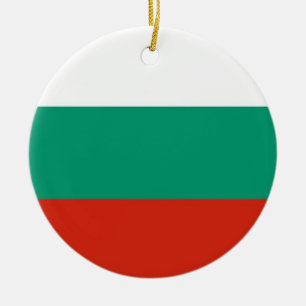 Ornament unter der Flagge Bulgariens