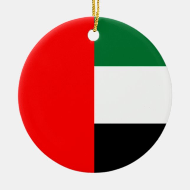 Ornament unter der Flagge der Vereinigten Arabisch (Vorne)