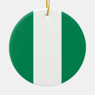 Ornament unter der Flagge Nigerias