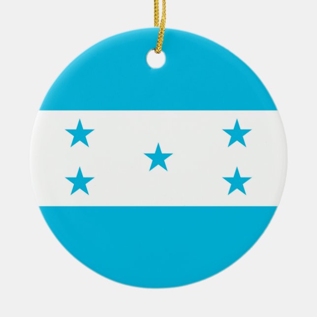 Ornament unter der Flagge von Honduras (Vorne)