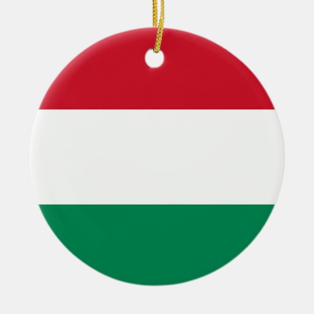 Ornament unter ungarischer Flagge (Vorne)