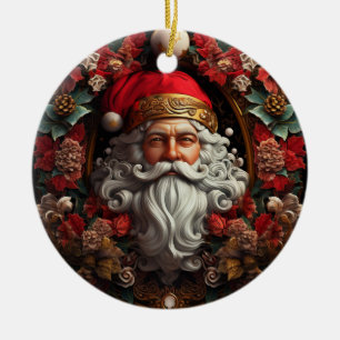 Ornament Vintager Weihnachtsmann