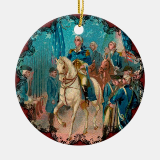 Ornament Washington und Truppen (Vorne)