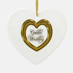 Ornament zum 50. Hochzeitstag