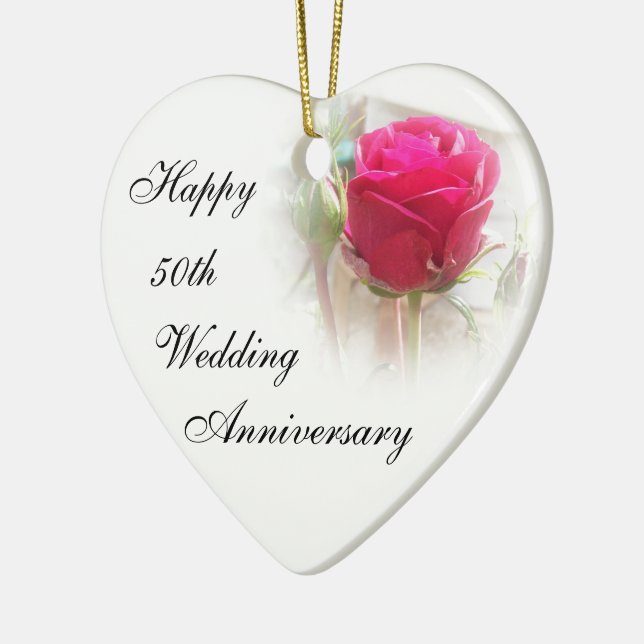 Ornament zum 50. Hochzeitstag (Links)