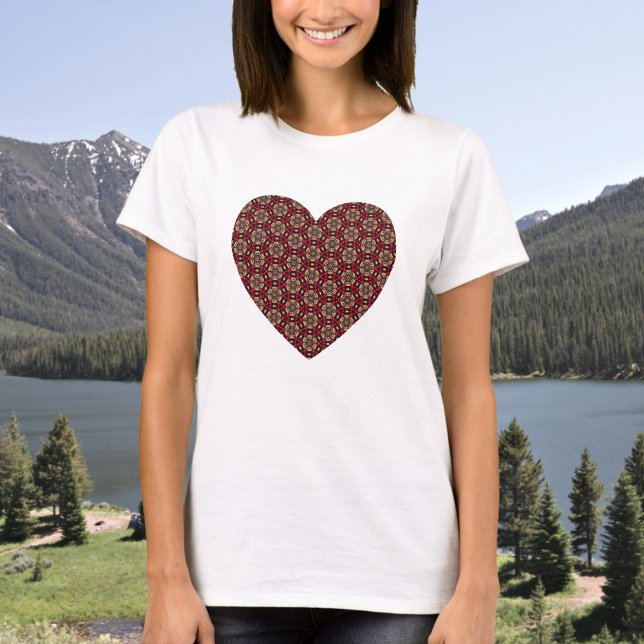 Ornamental Cherry Blossom Pattern T-Shirt (Von Creator hochgeladen)